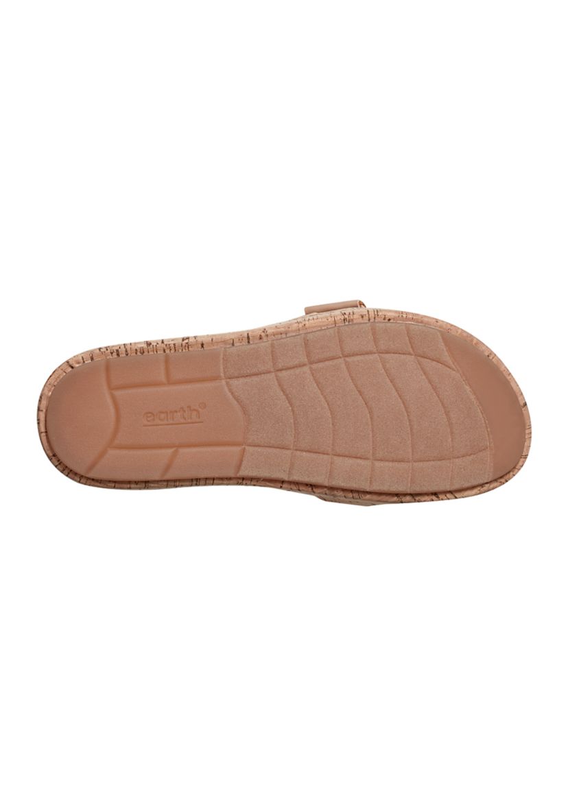 Samsy One Band Platform Casual Wedge Sandals