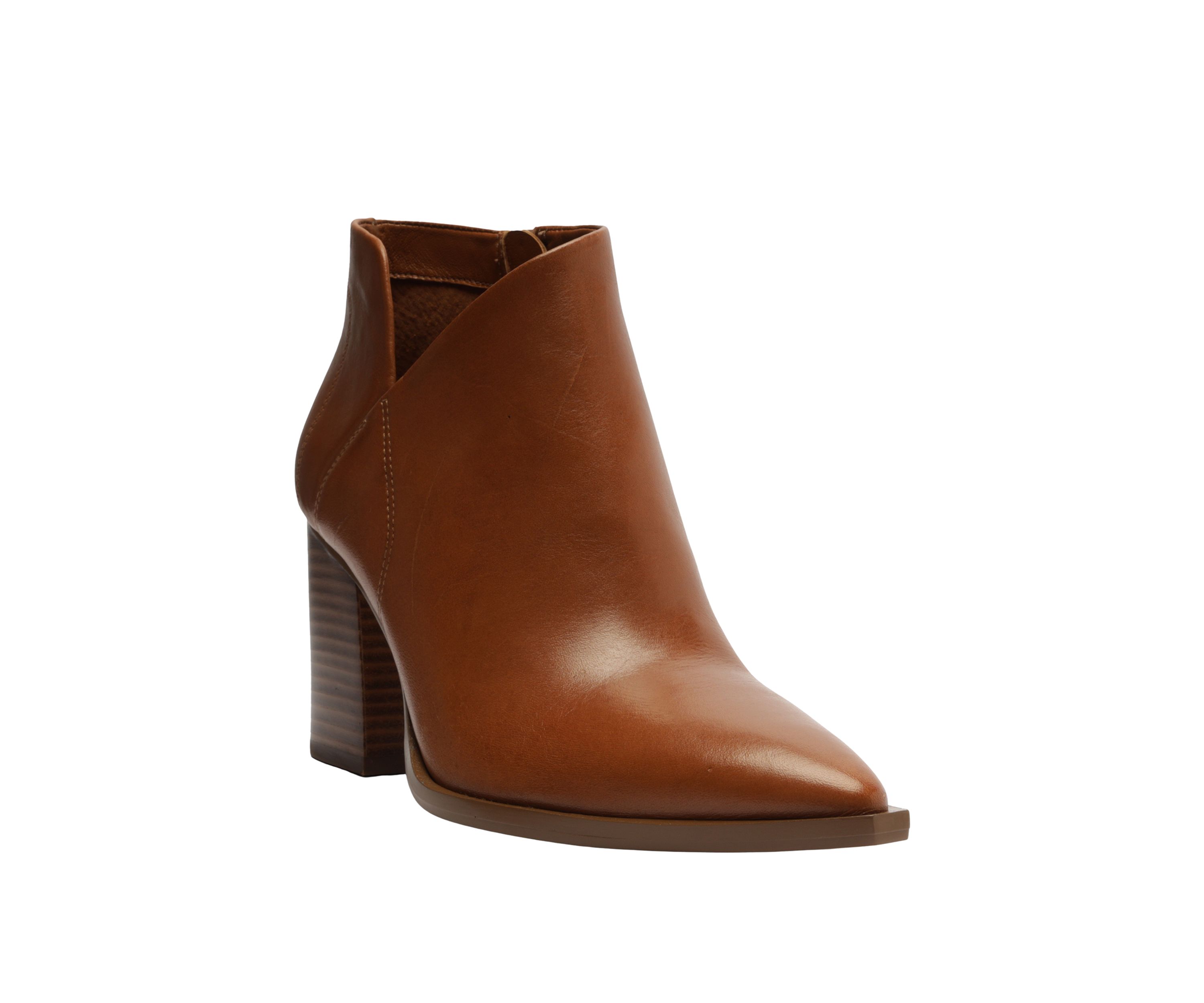 Cora Low Block Booties