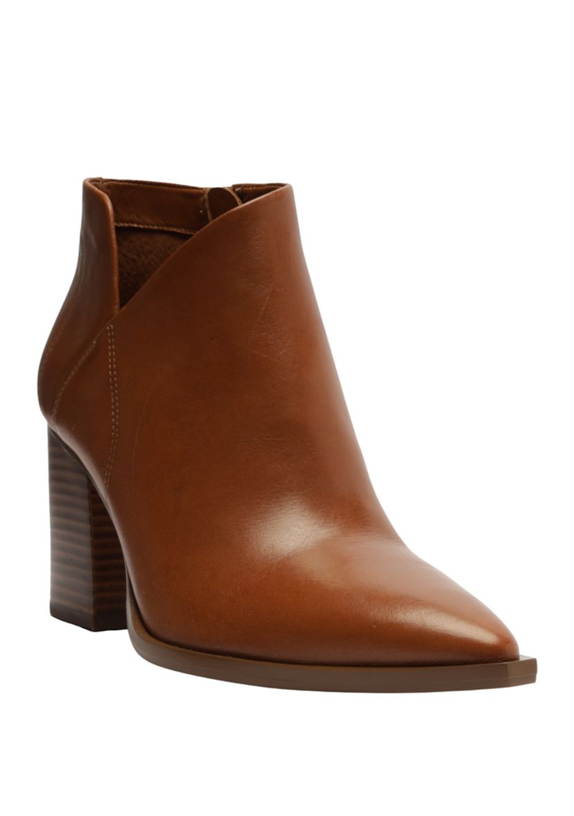 Cora Low Block Booties