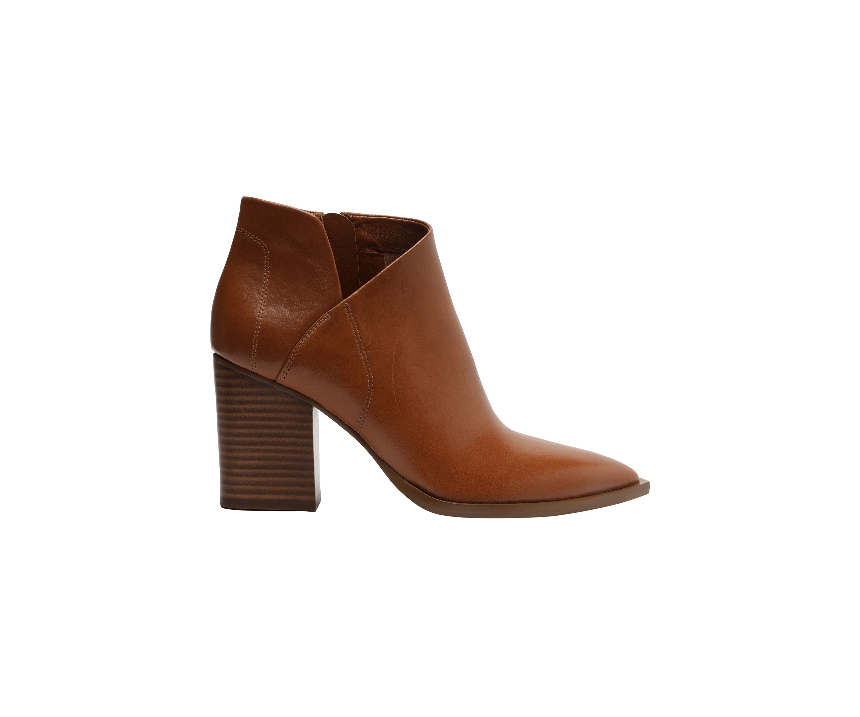 Cora Low Block Booties