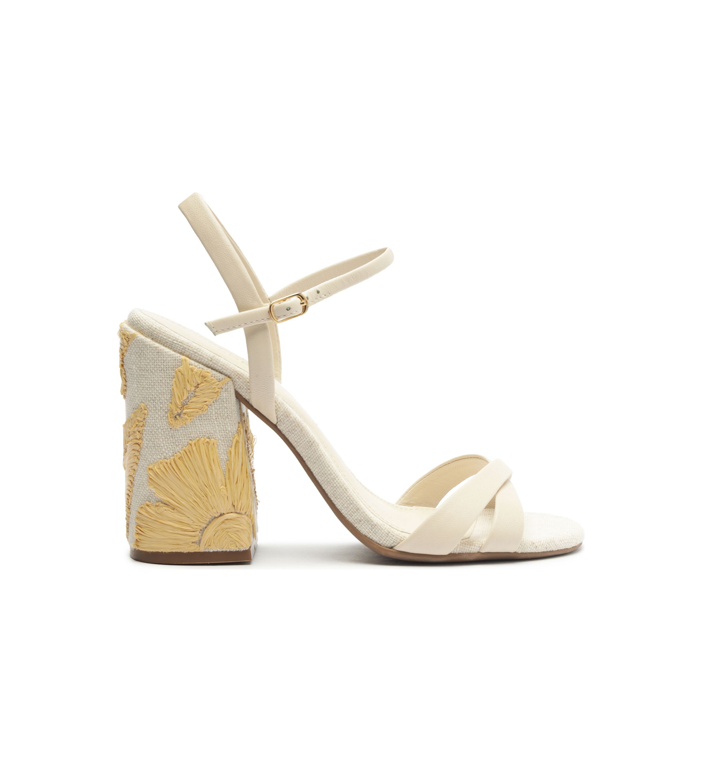 Dana High Block Sandals 