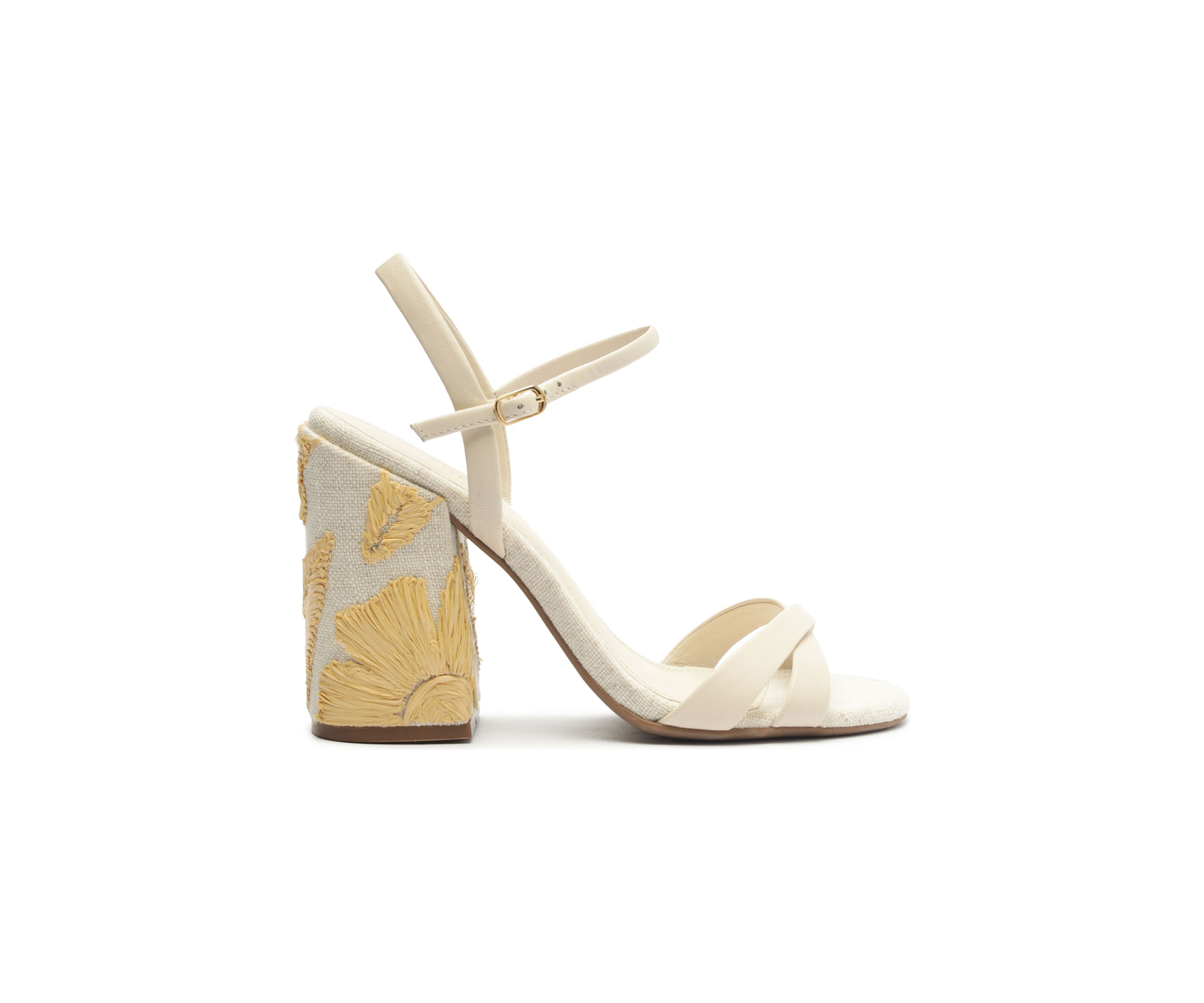 Dana High Block Sandals 