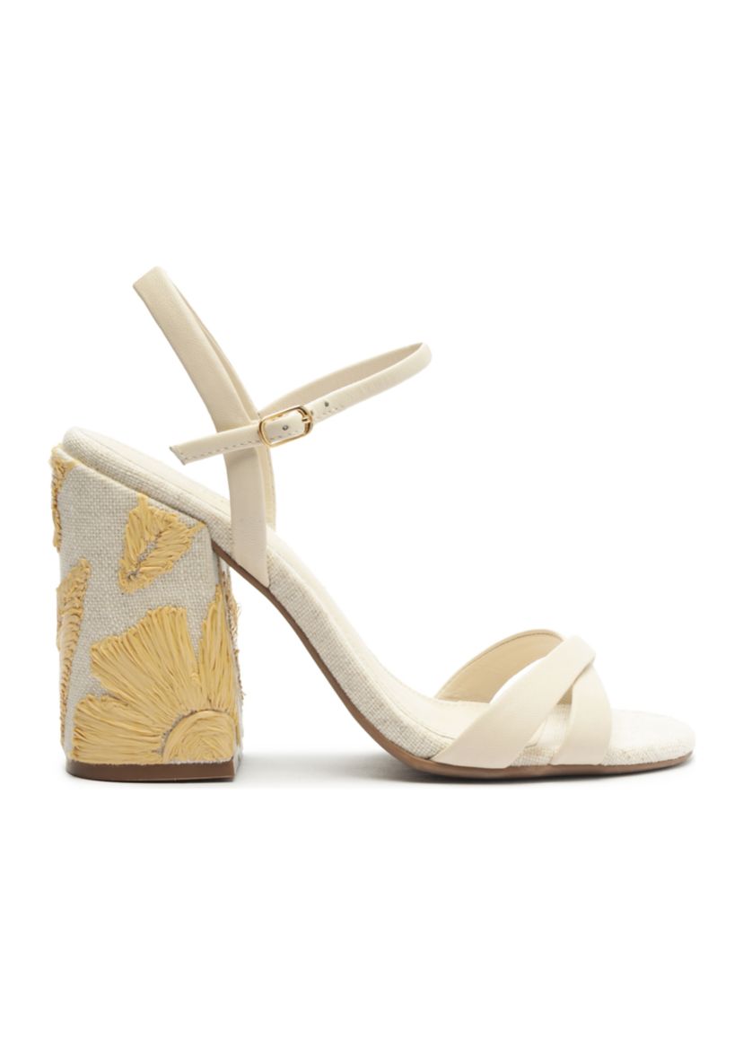 Dana High Block Sandals 