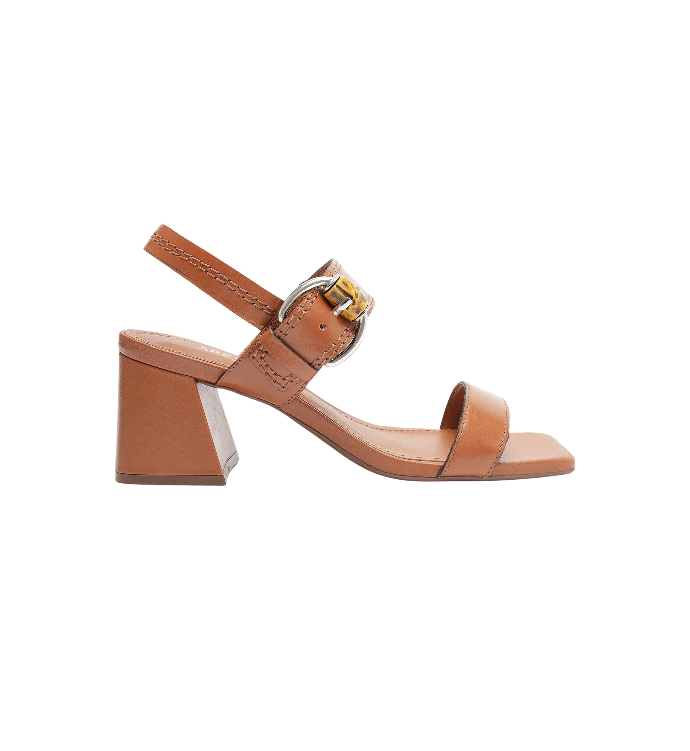 Sage Mid Block Sandals