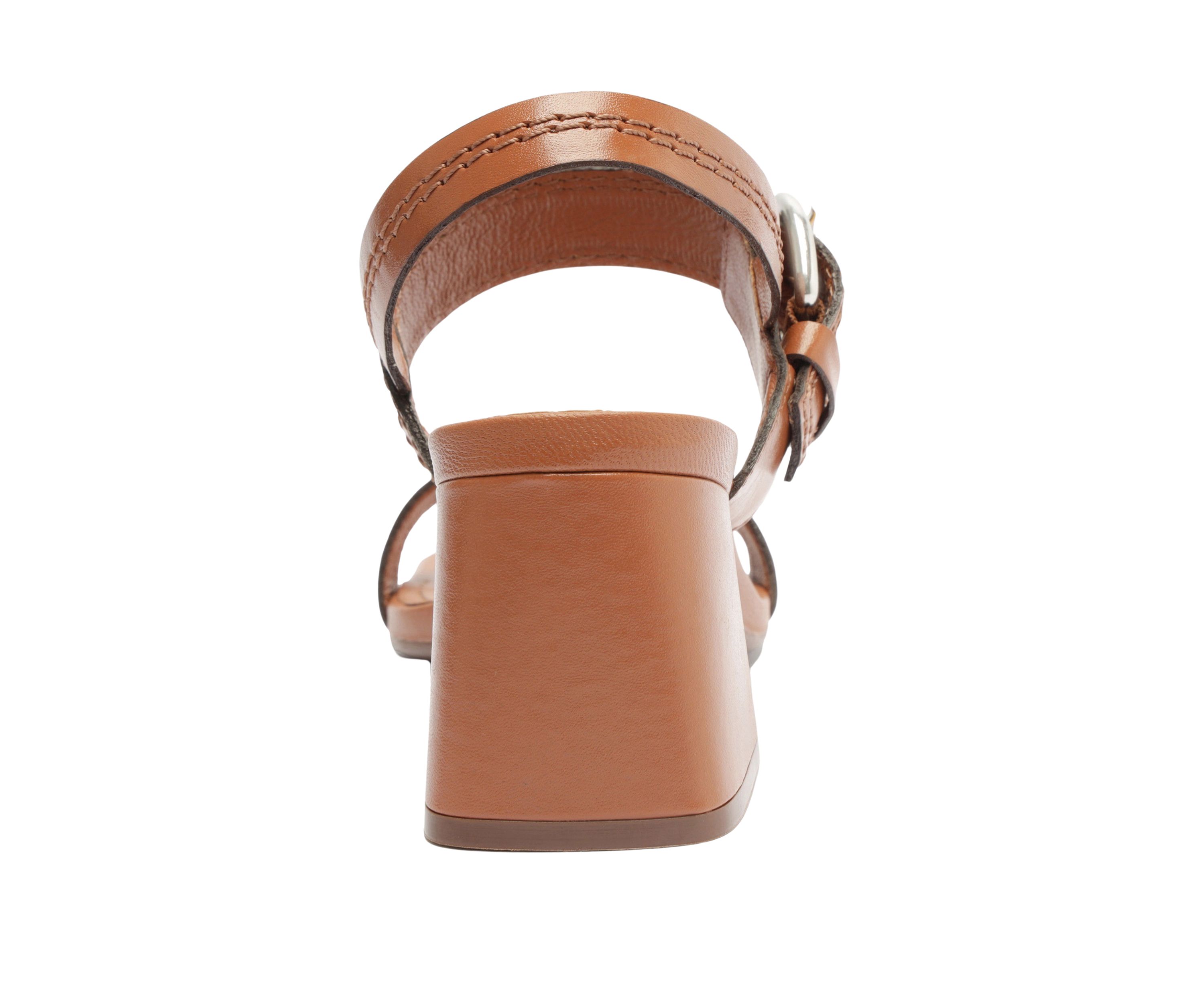 Sage Mid Block Sandals