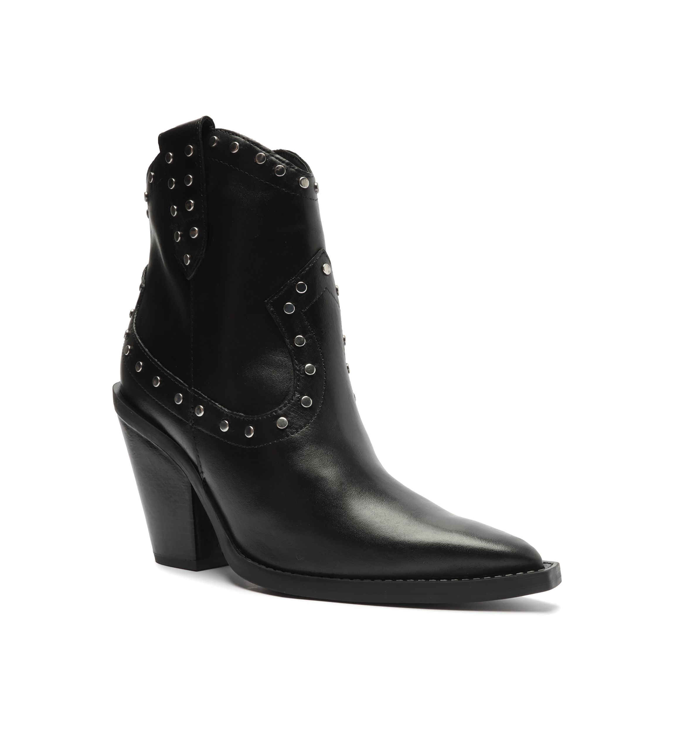 Norah High Block Booties