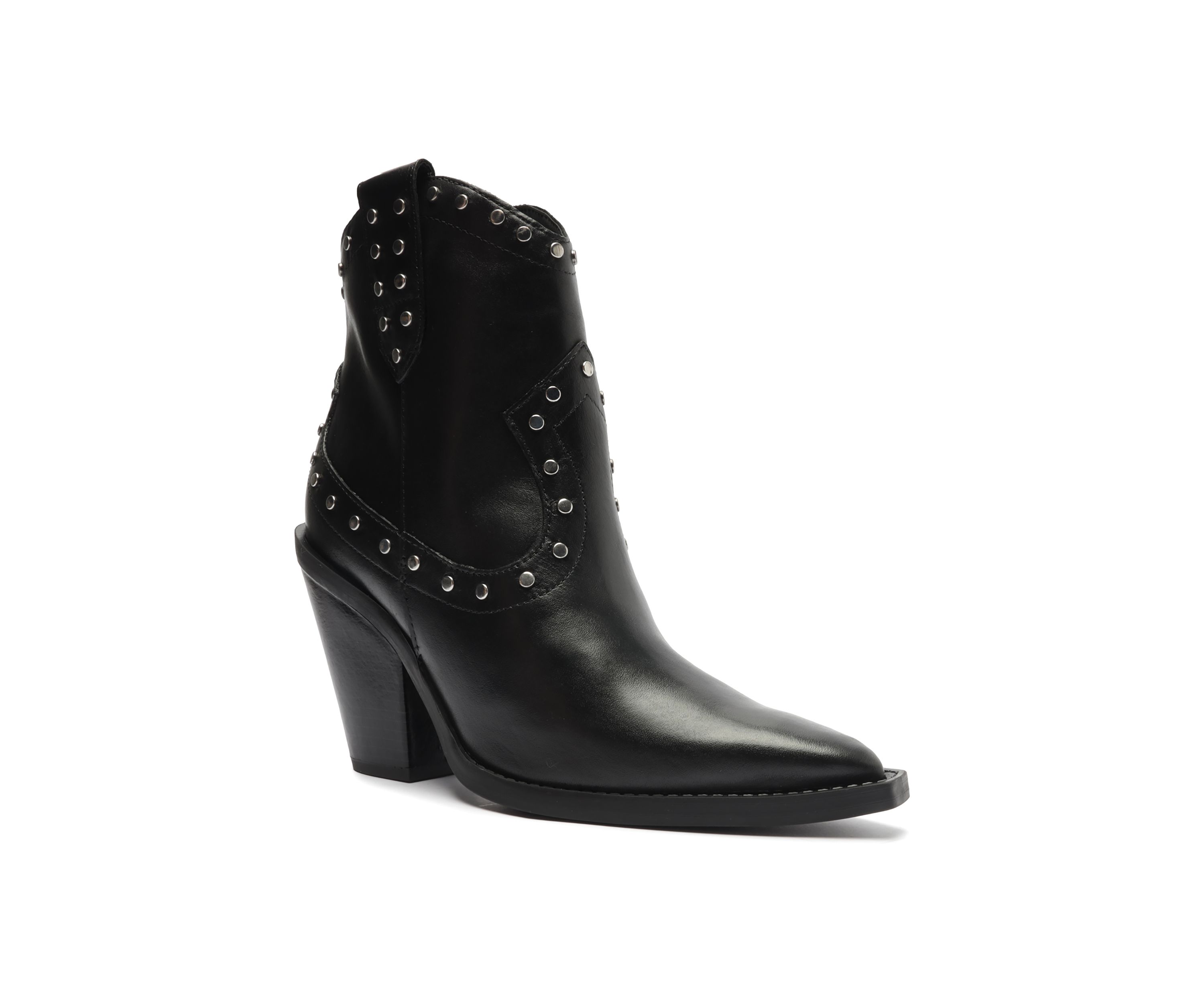 Norah High Block Booties