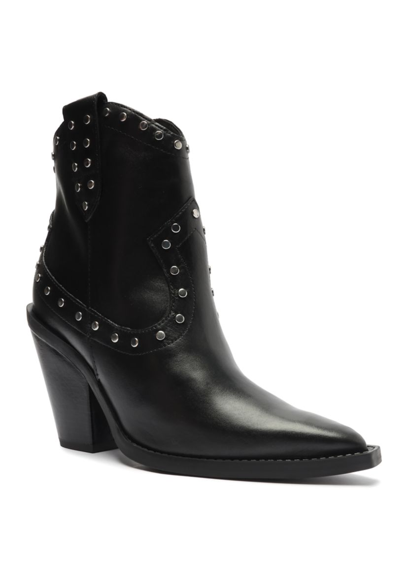 Norah High Block Booties