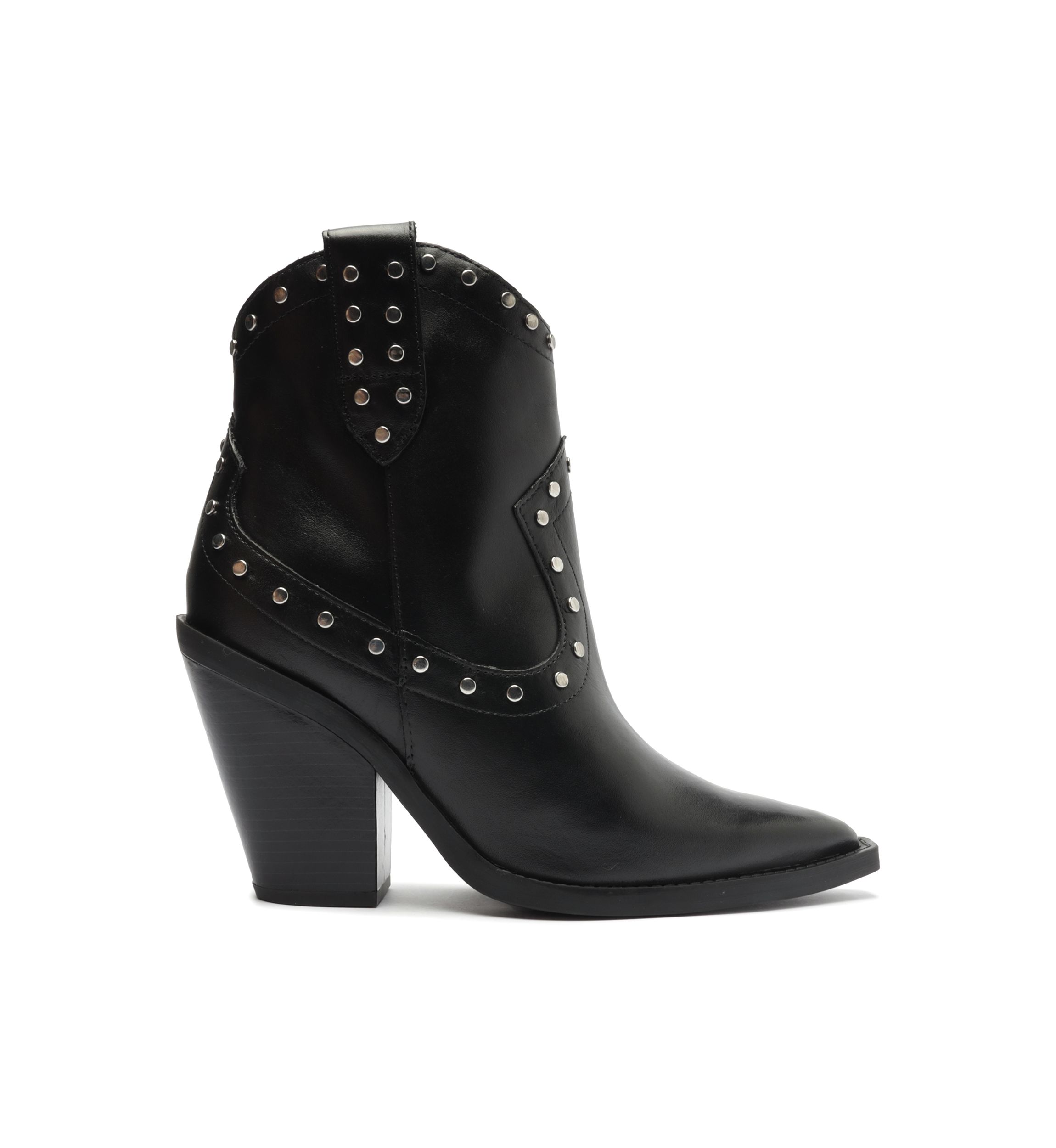 Norah High Block Booties