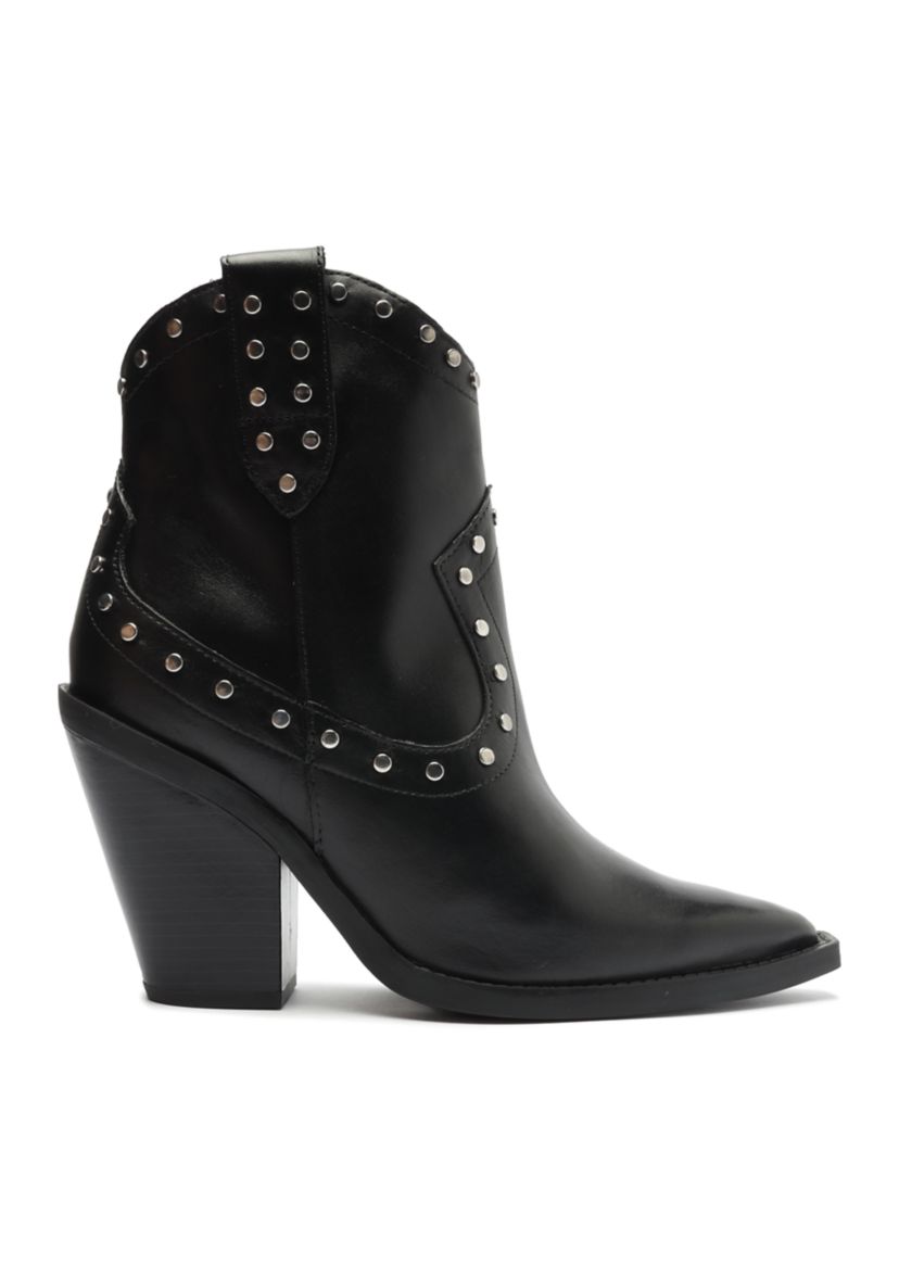 Norah High Block Booties