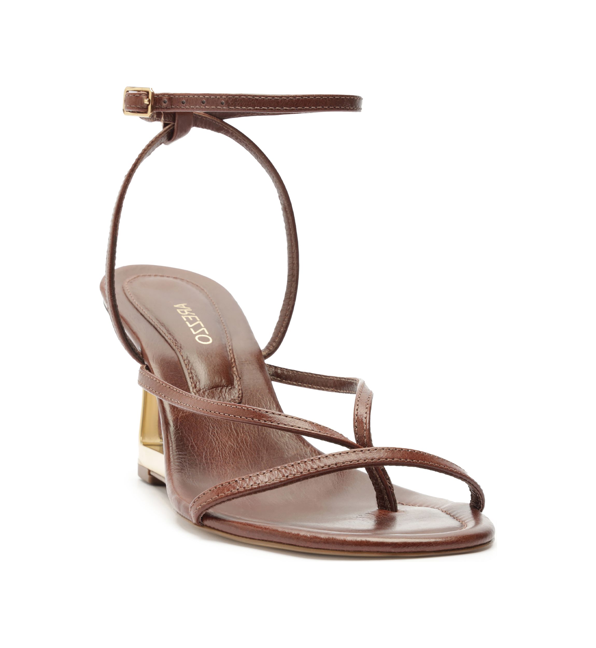Frankie Geometric Wedge Sandals