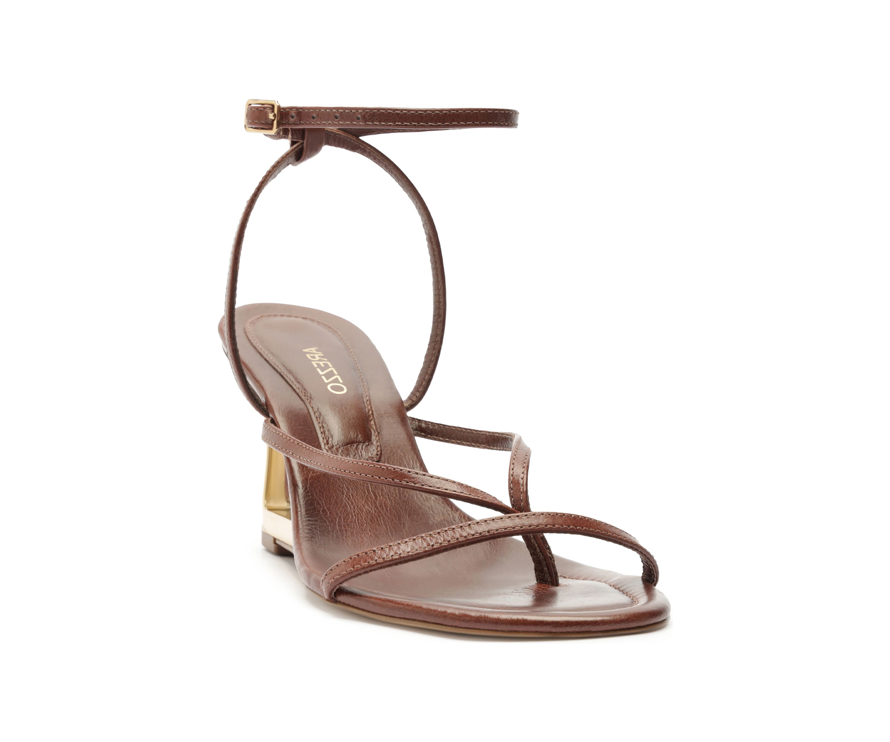 Frankie Geometric Wedge Sandals