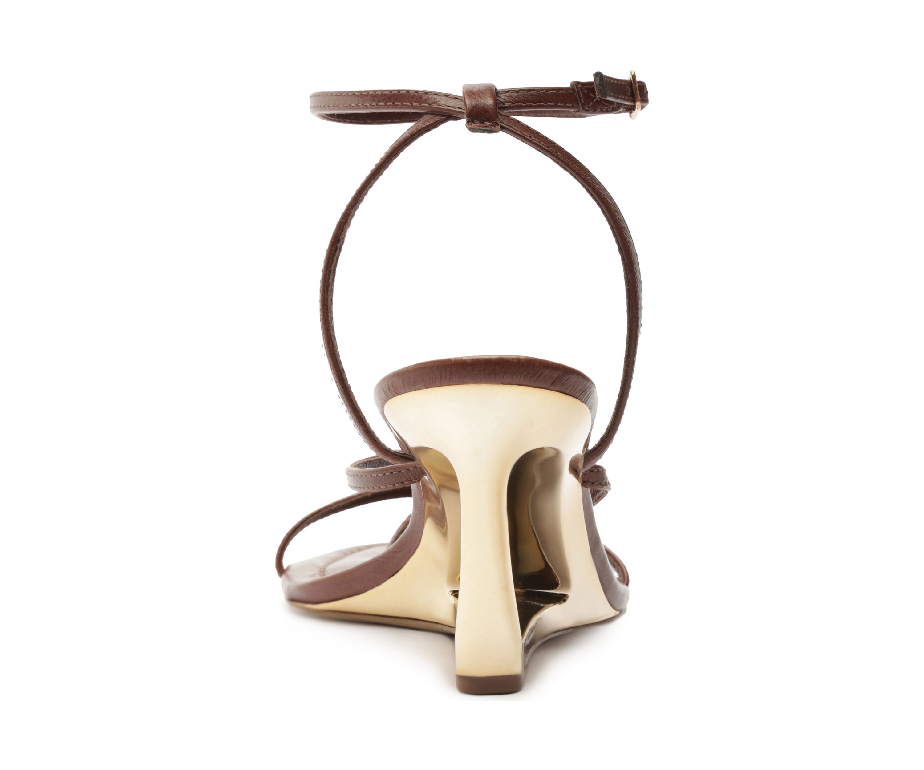 Frankie Geometric Wedge Sandals