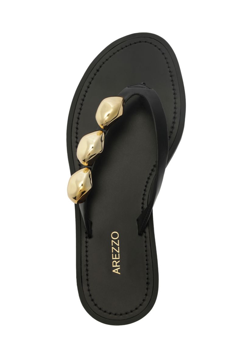Sunny Embellished Thong Sandals
