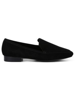 Rag&Co Women's Julia Textured Loafers, Black, 11M