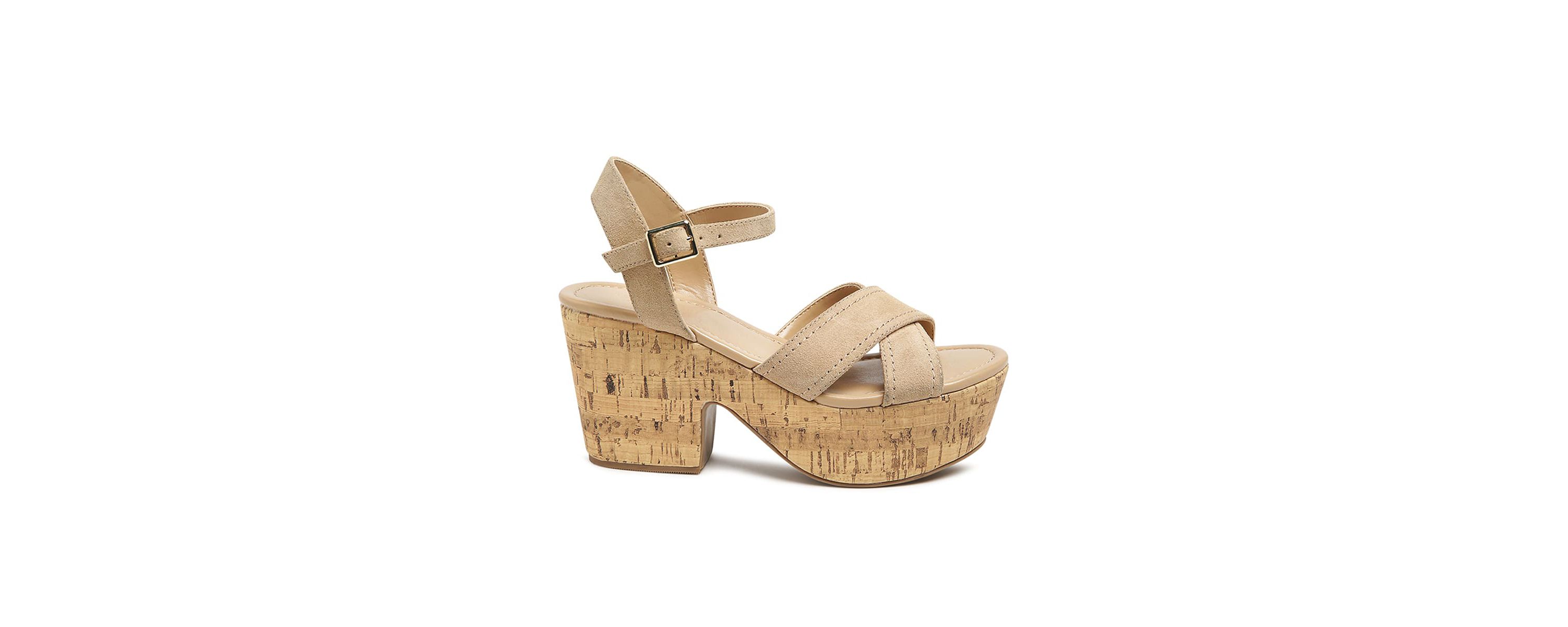 Ulla High Heeled Block Sandal