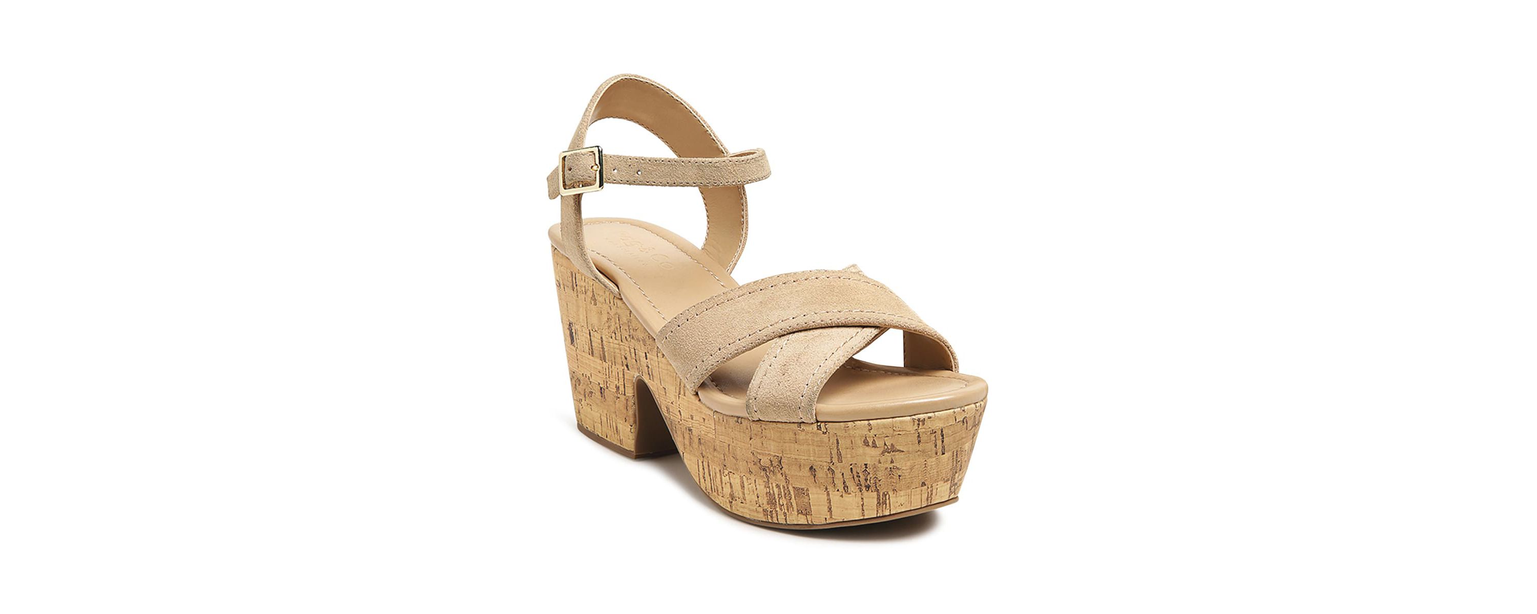 Ulla High Heeled Block Sandal