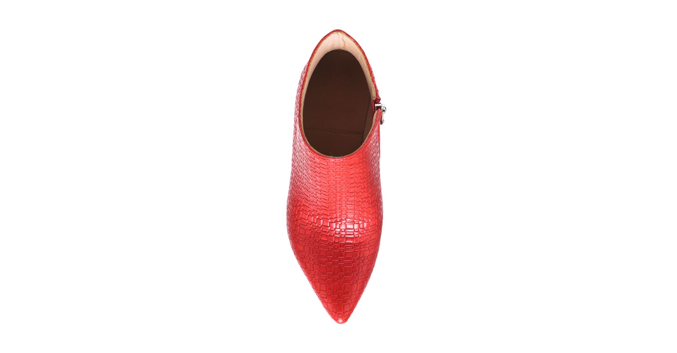 Lolita Woven Texture Stiletto Boot