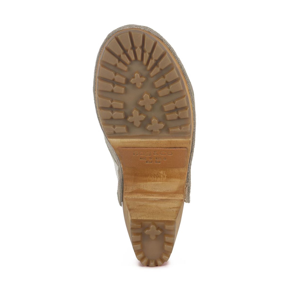 Ochroma Vintage Patchwork Suede Mule Clogs