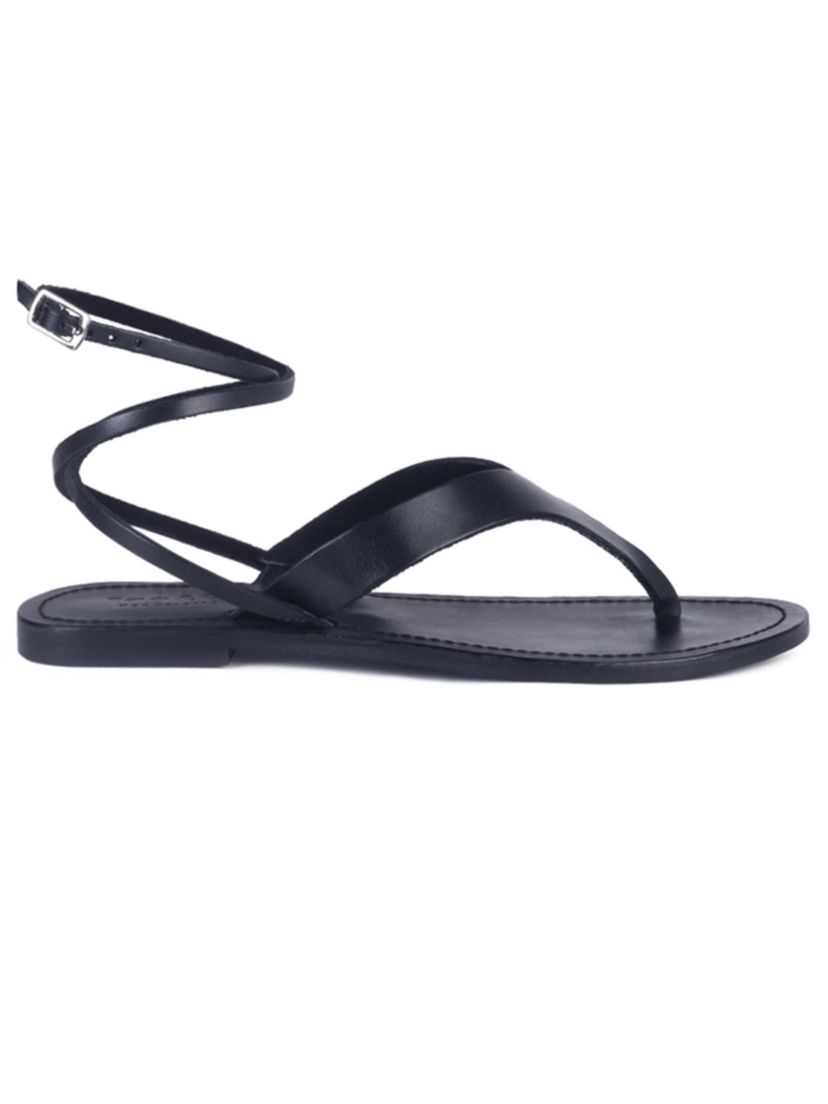 Wrap-Up Tie Around Flat Sandal