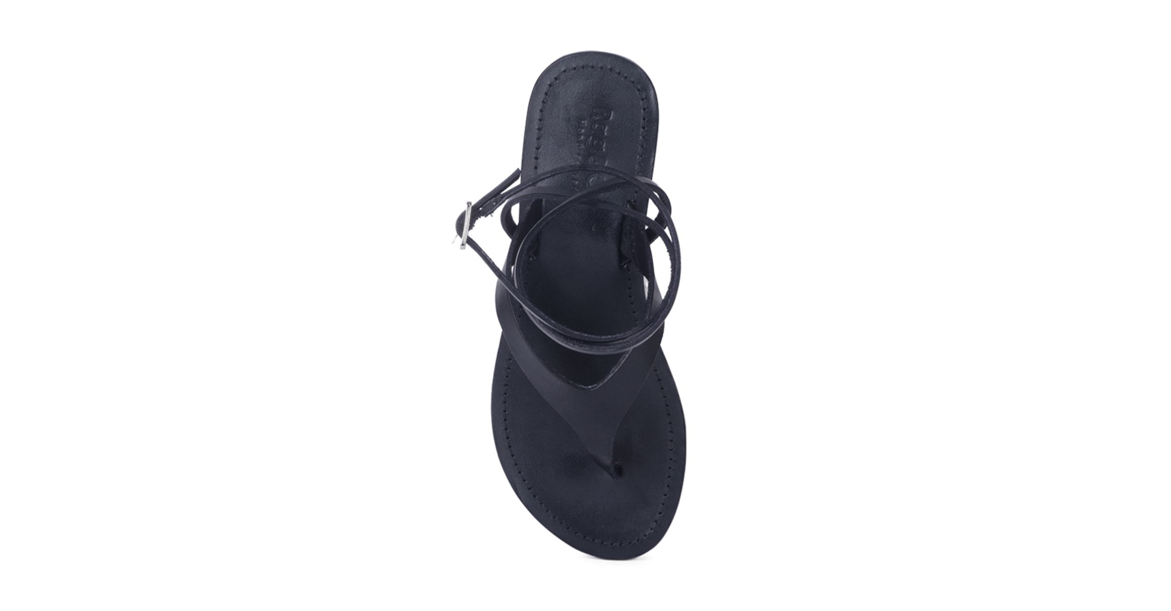 Wrap-Up Tie Around Flat Sandal