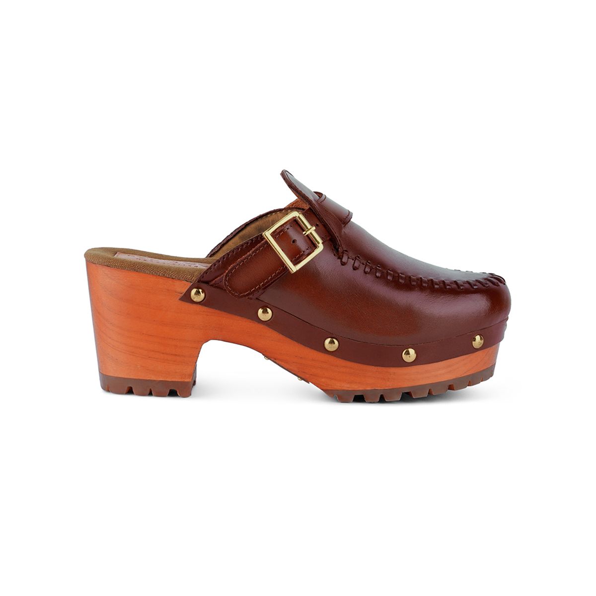Choctav Handcrafted Leather Clogs