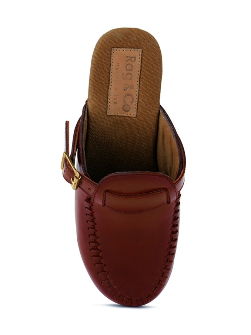Choctav Handcrafted Leather Clogs