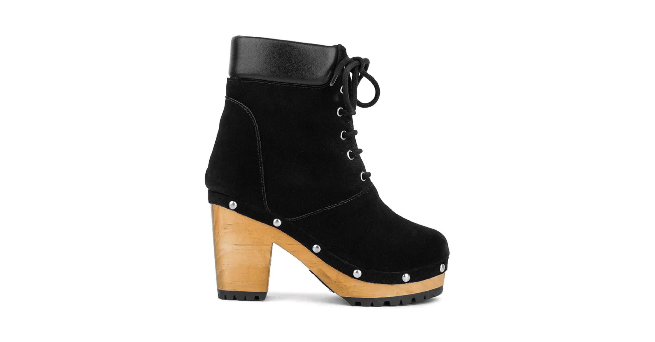 Maaya Handcrafted Collared Suede Boot
