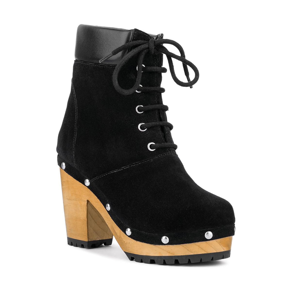 Maaya Handcrafted Collared Suede Boot