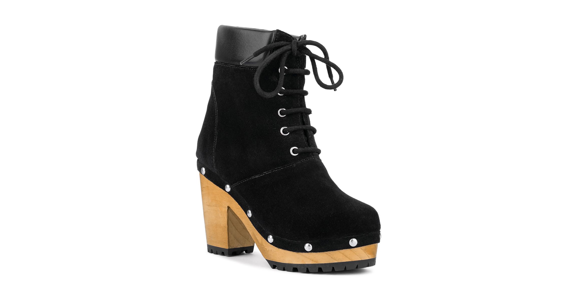 Maaya Handcrafted Collared Suede Boot