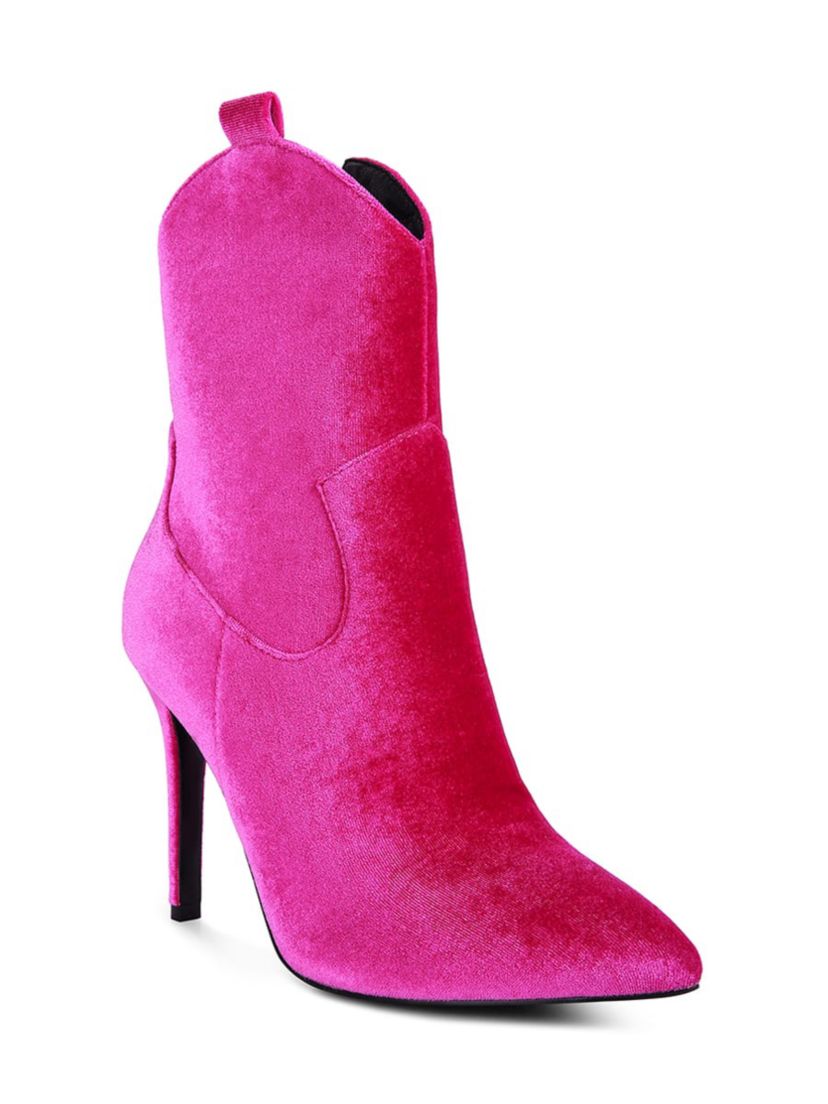 Nat Love Velvet Cow Girl Boot