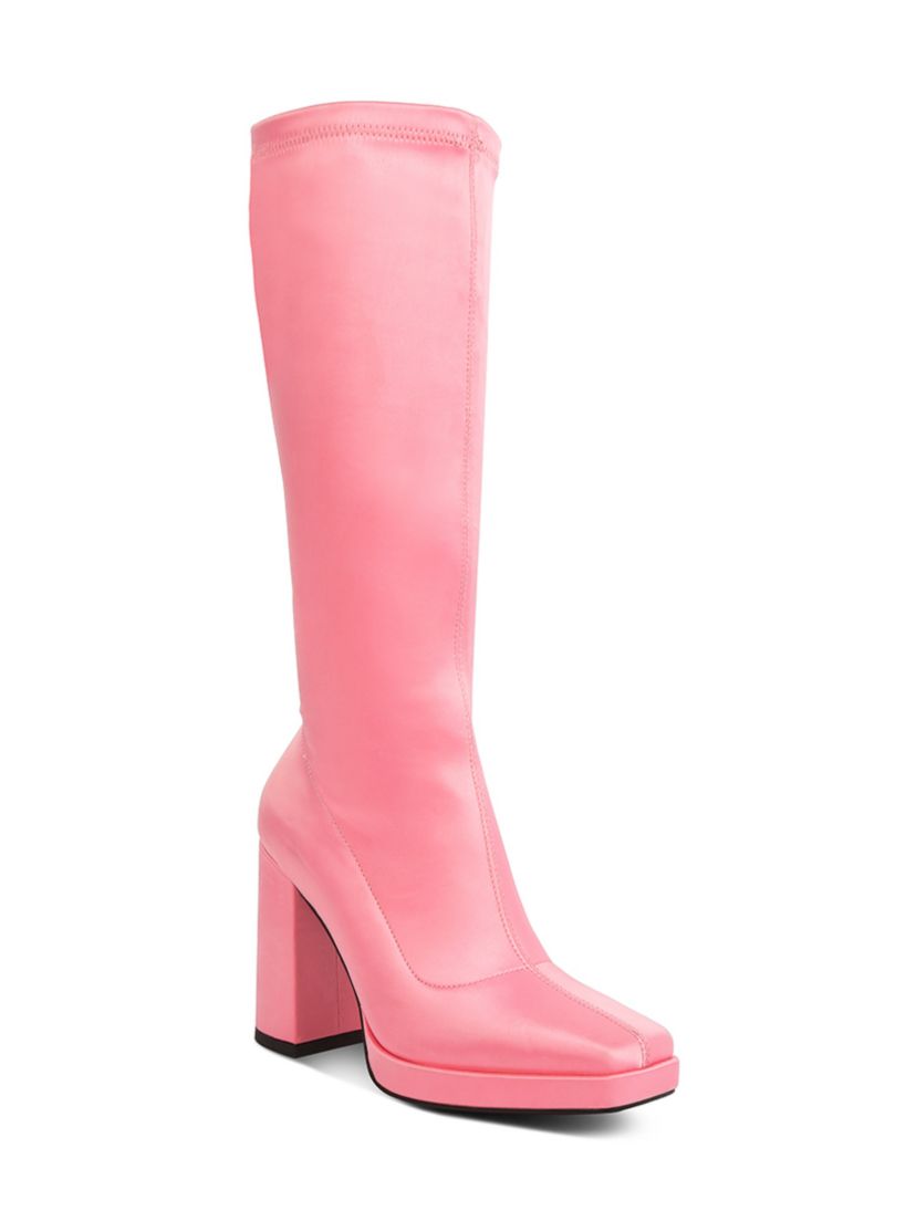 Presto Stretchable Satin Long Boot