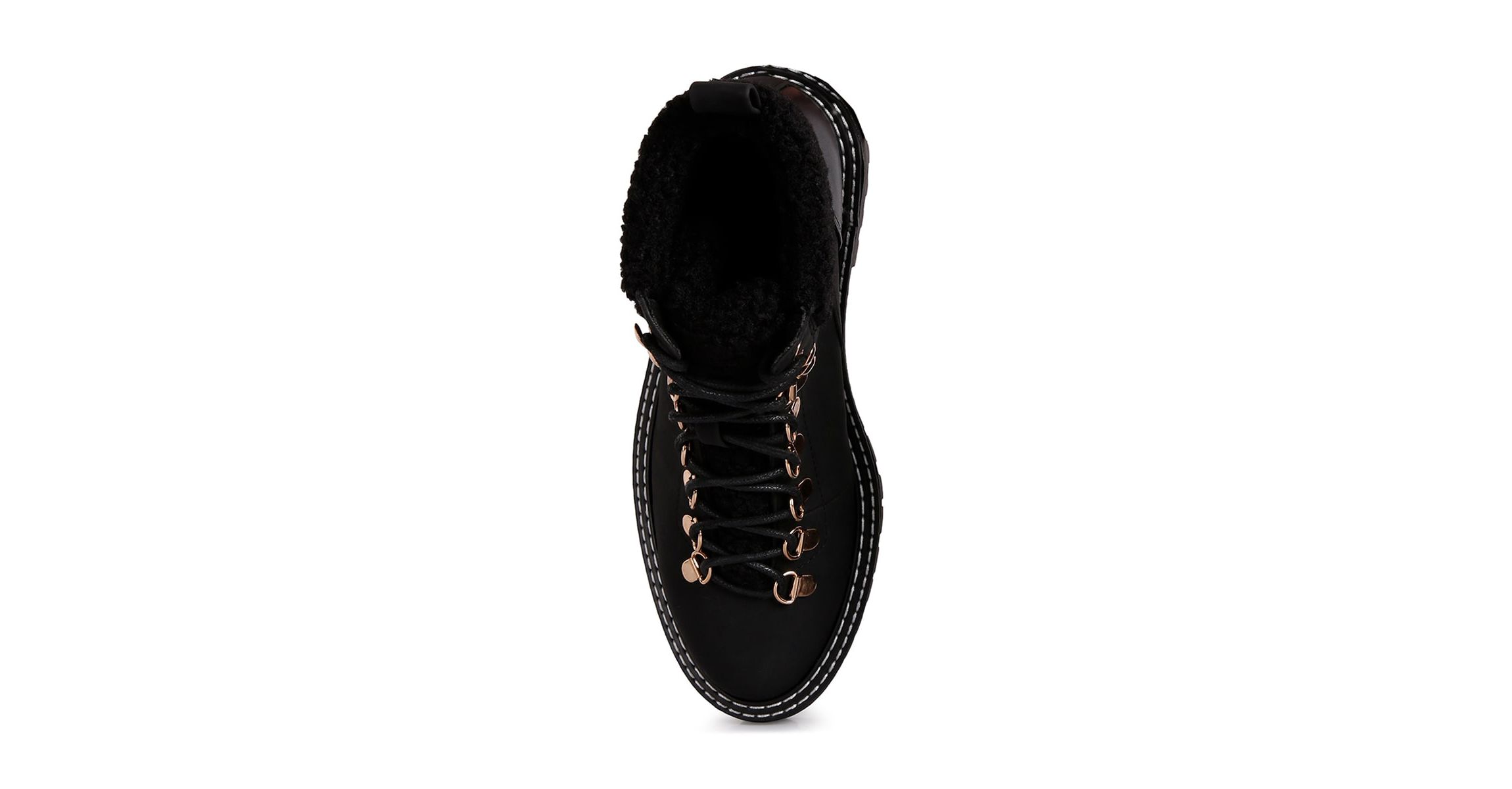 Gatlinburg Shearling Collar Ankle Boots