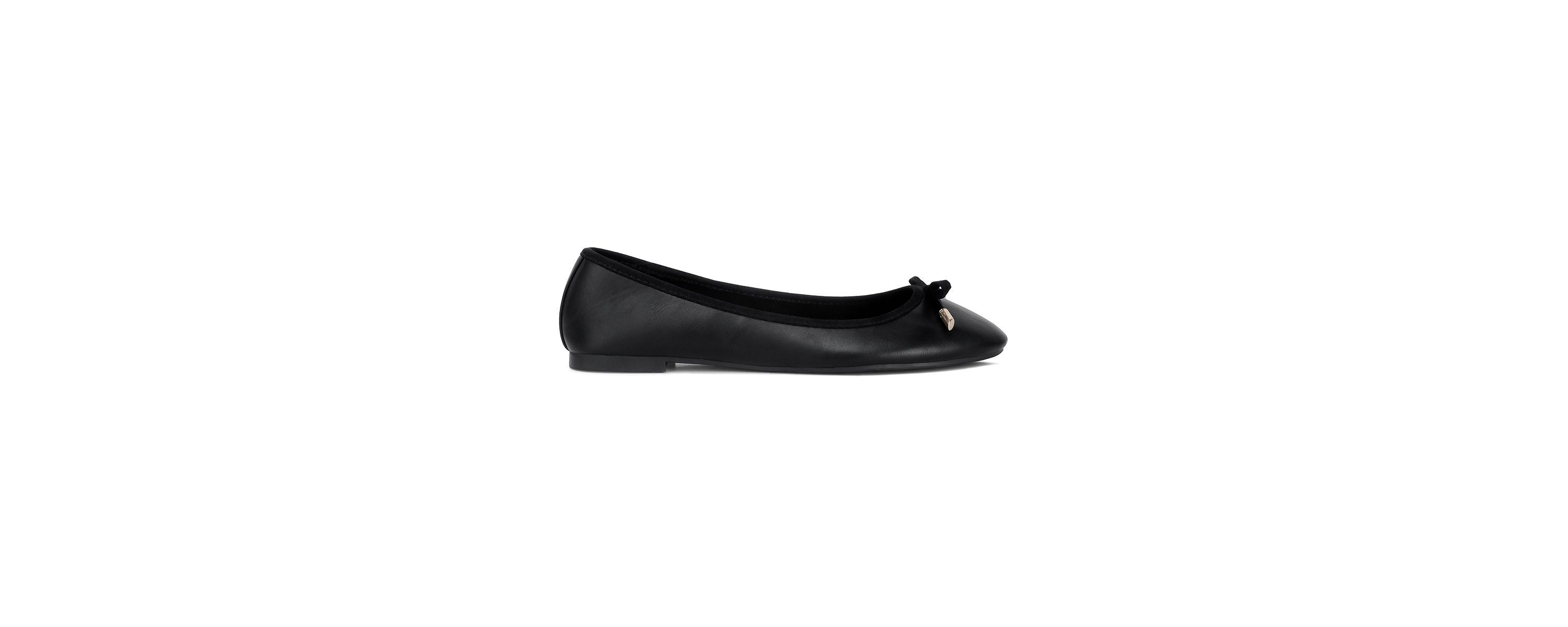 Suzzy Bow Embellished Flat Ballerinas
