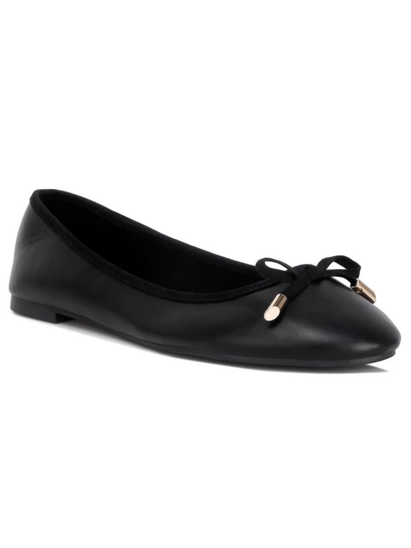 Suzzy Bow Embellished Flat Ballerinas