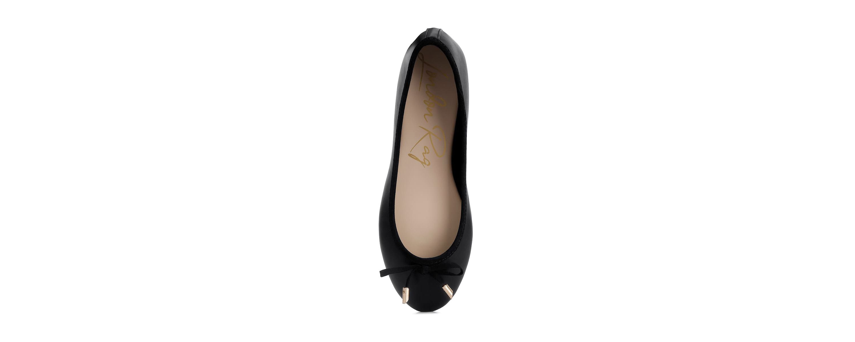 Suzzy Bow Embellished Flat Ballerinas