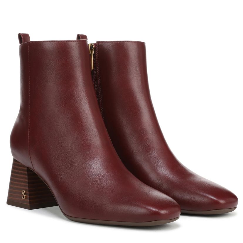 Yuliana Block Heel Bootie