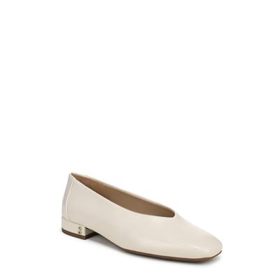 Sam & Libby Women's Gretta Flat, Ivory, 7.5M