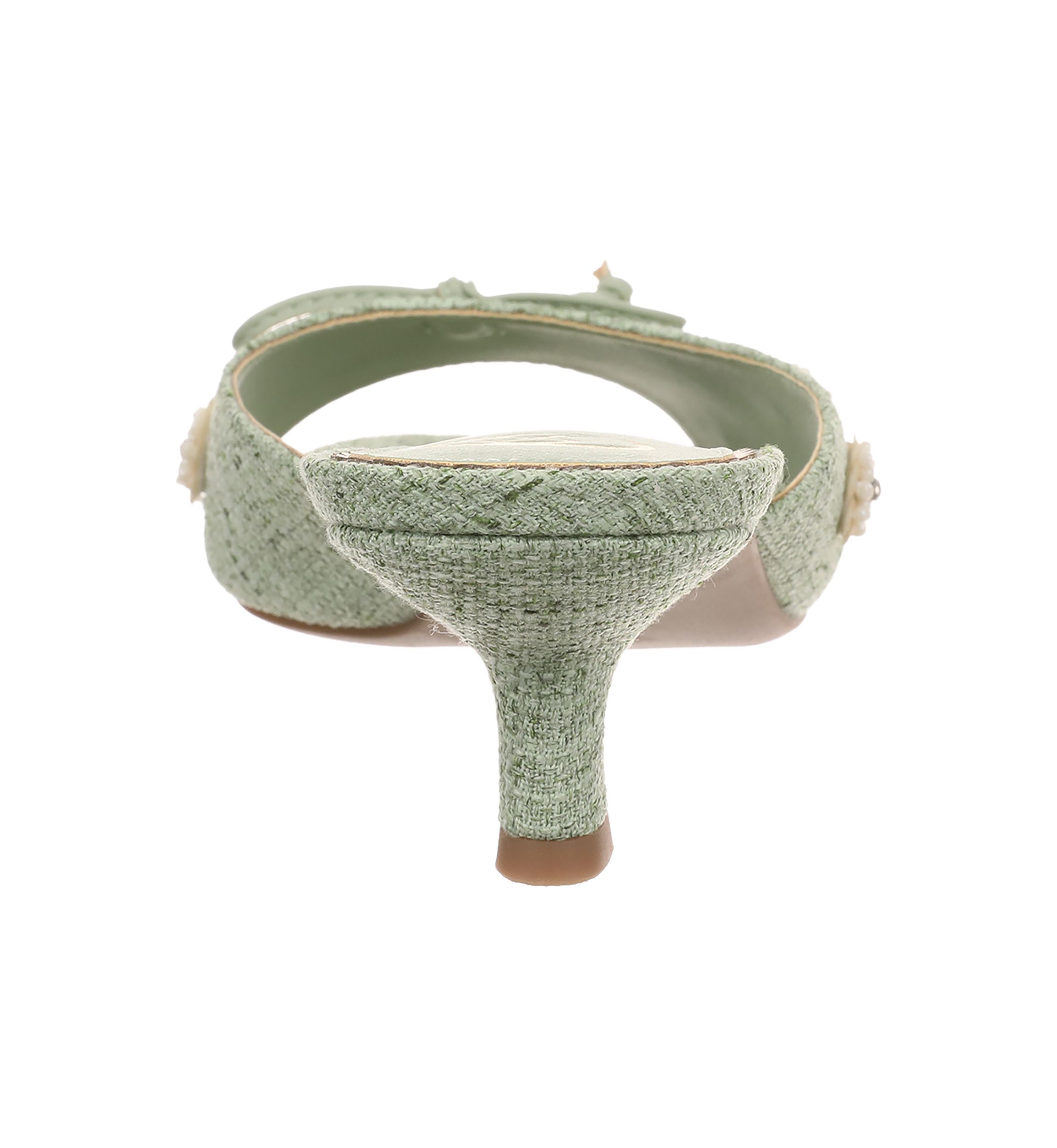 Ollie Fleur Kitten Heel Sandals