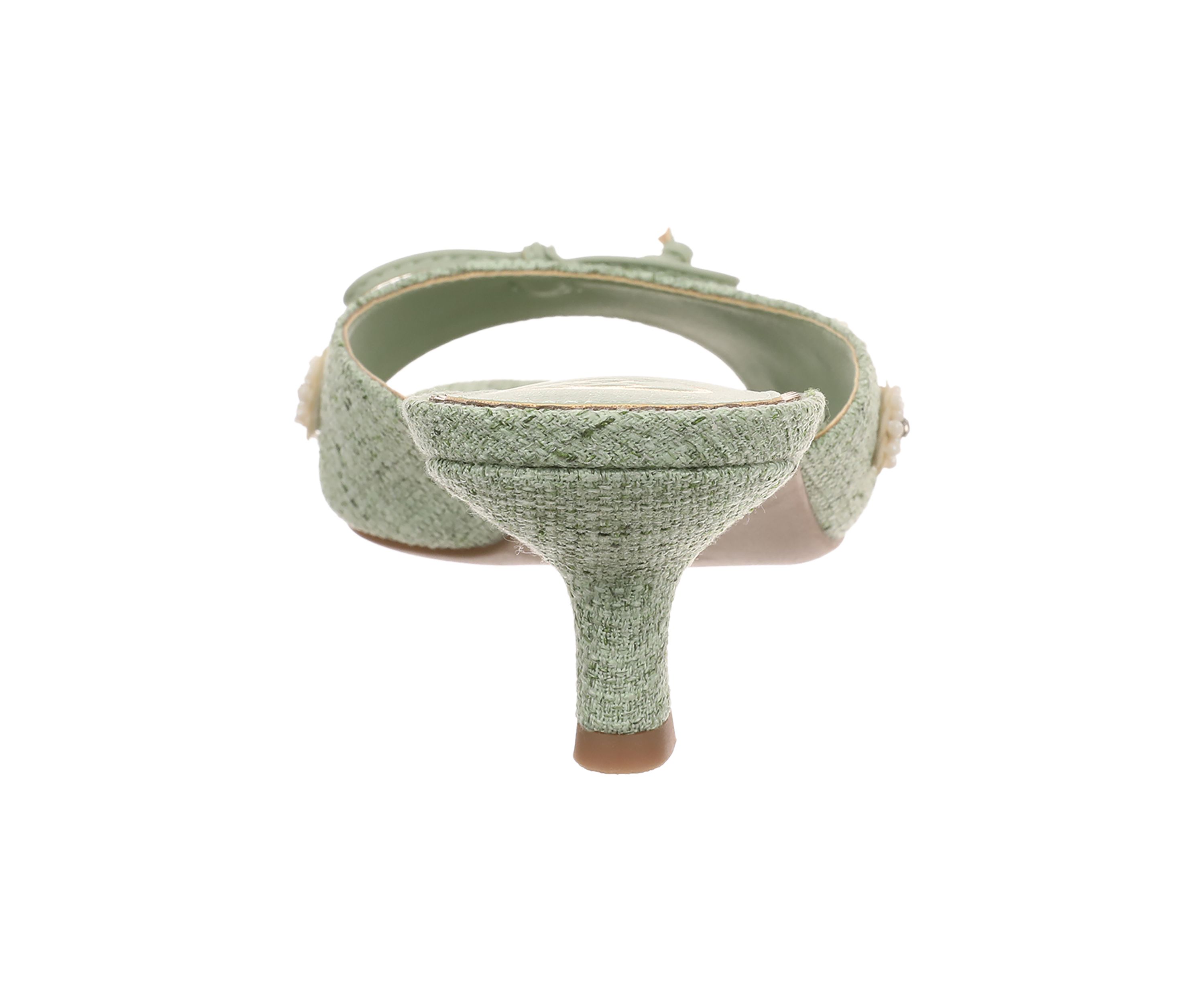 Ollie Fleur Kitten Heel Sandals