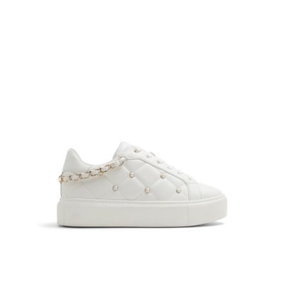 ALDO Women's Tavi Fashion Athletics, White, 7M