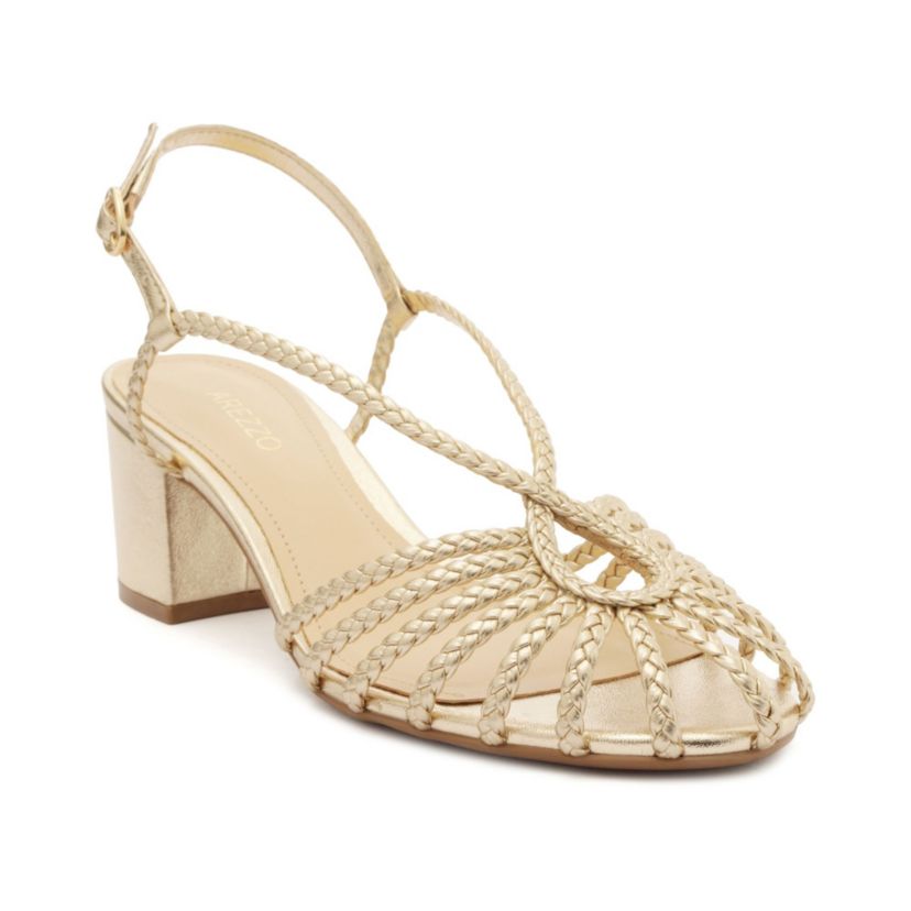 Womens Paola Mid Block Sandal