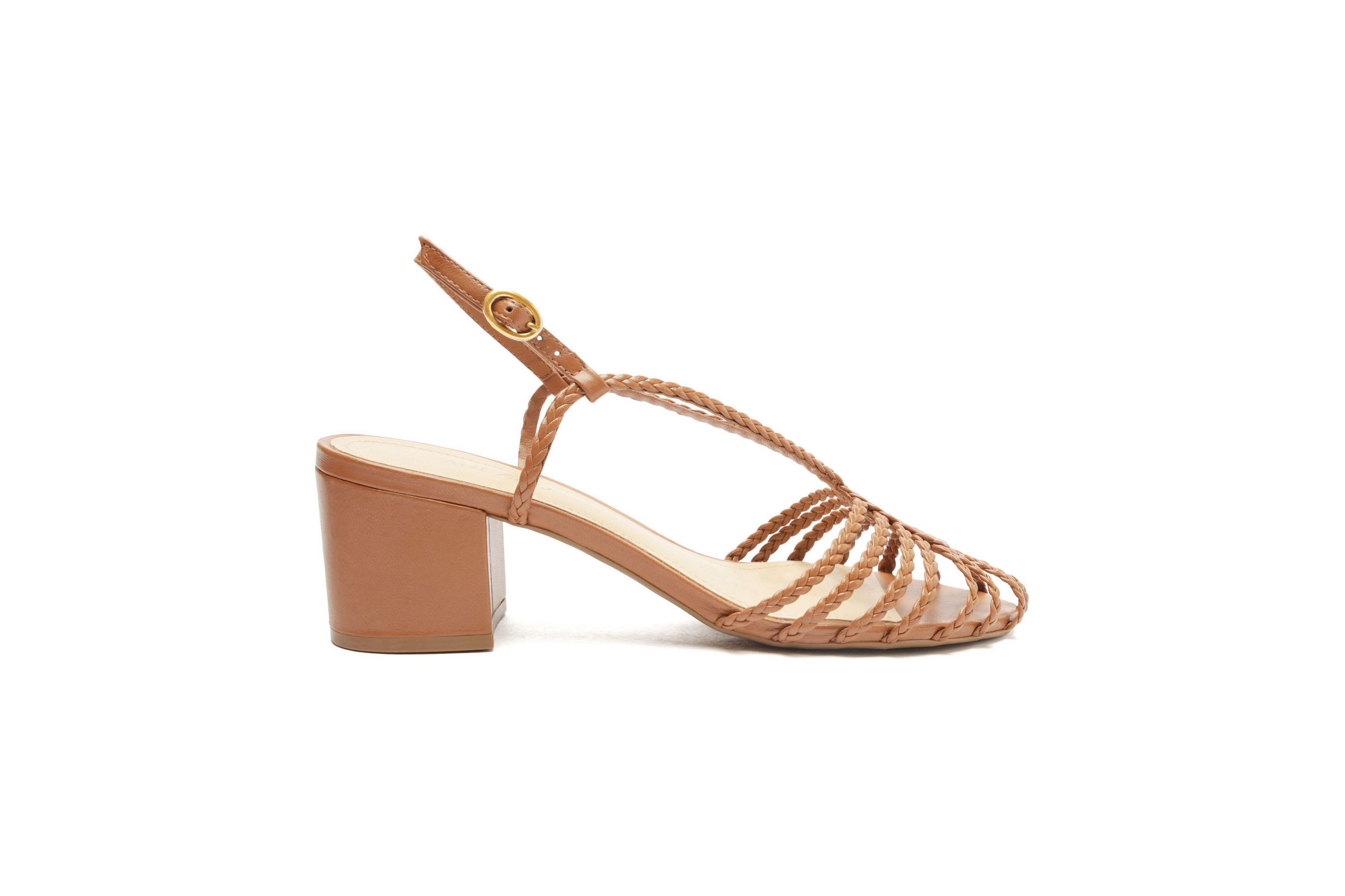 Womens Paola Mid Block Sandal