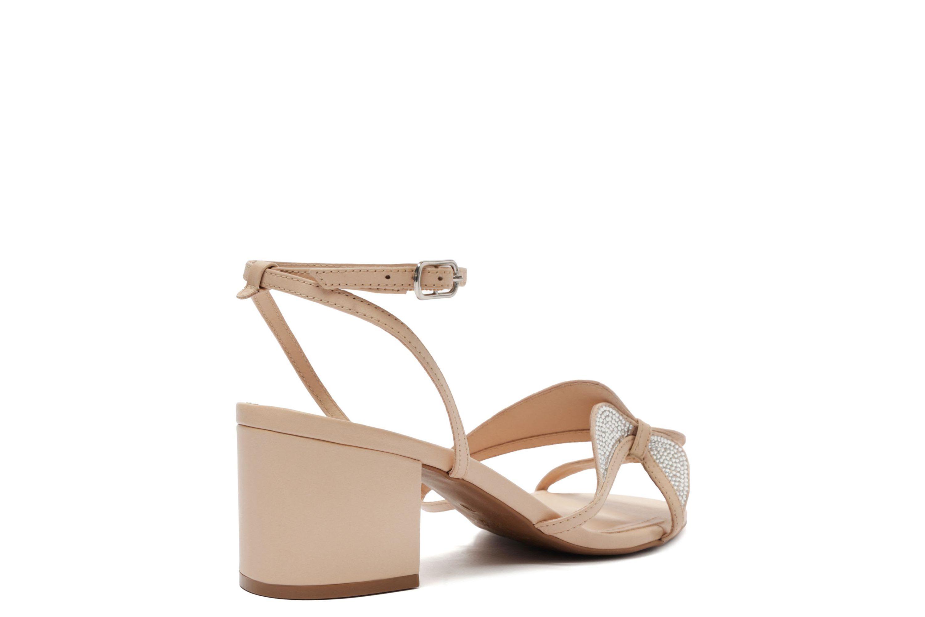Womens Lyla Mid Block Sandal