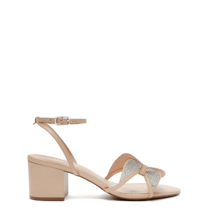 Womens Lyla Mid Block Sandal
