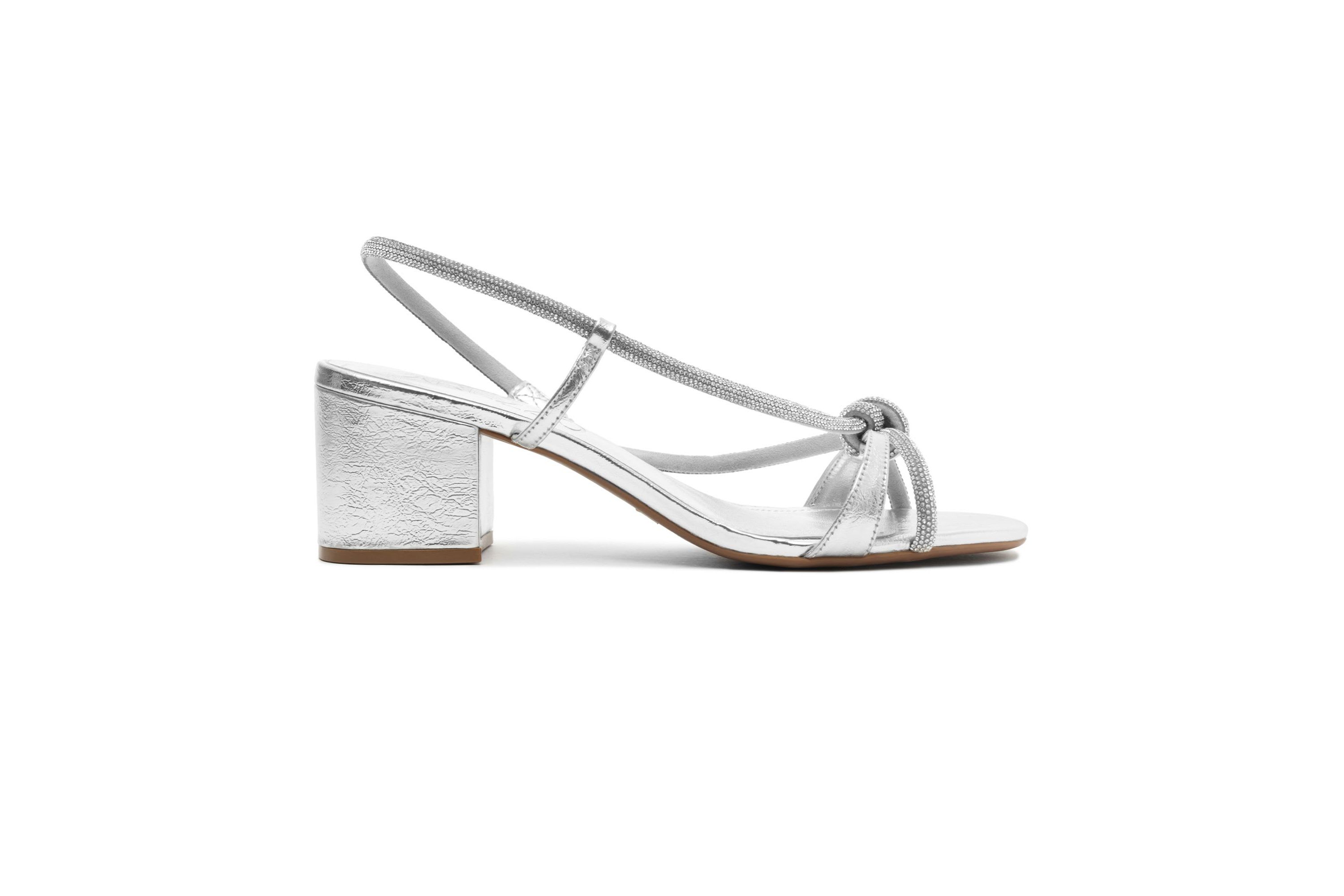 Womens Leila Mid Block Sandal