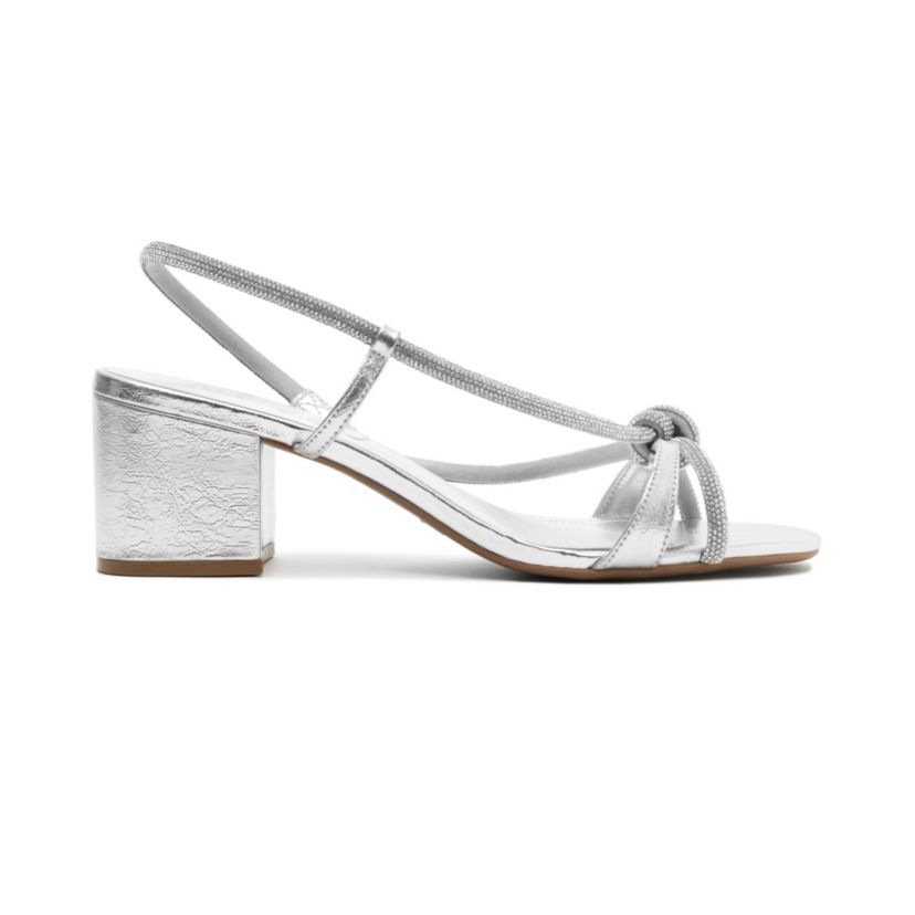 Womens Leila Mid Block Sandal