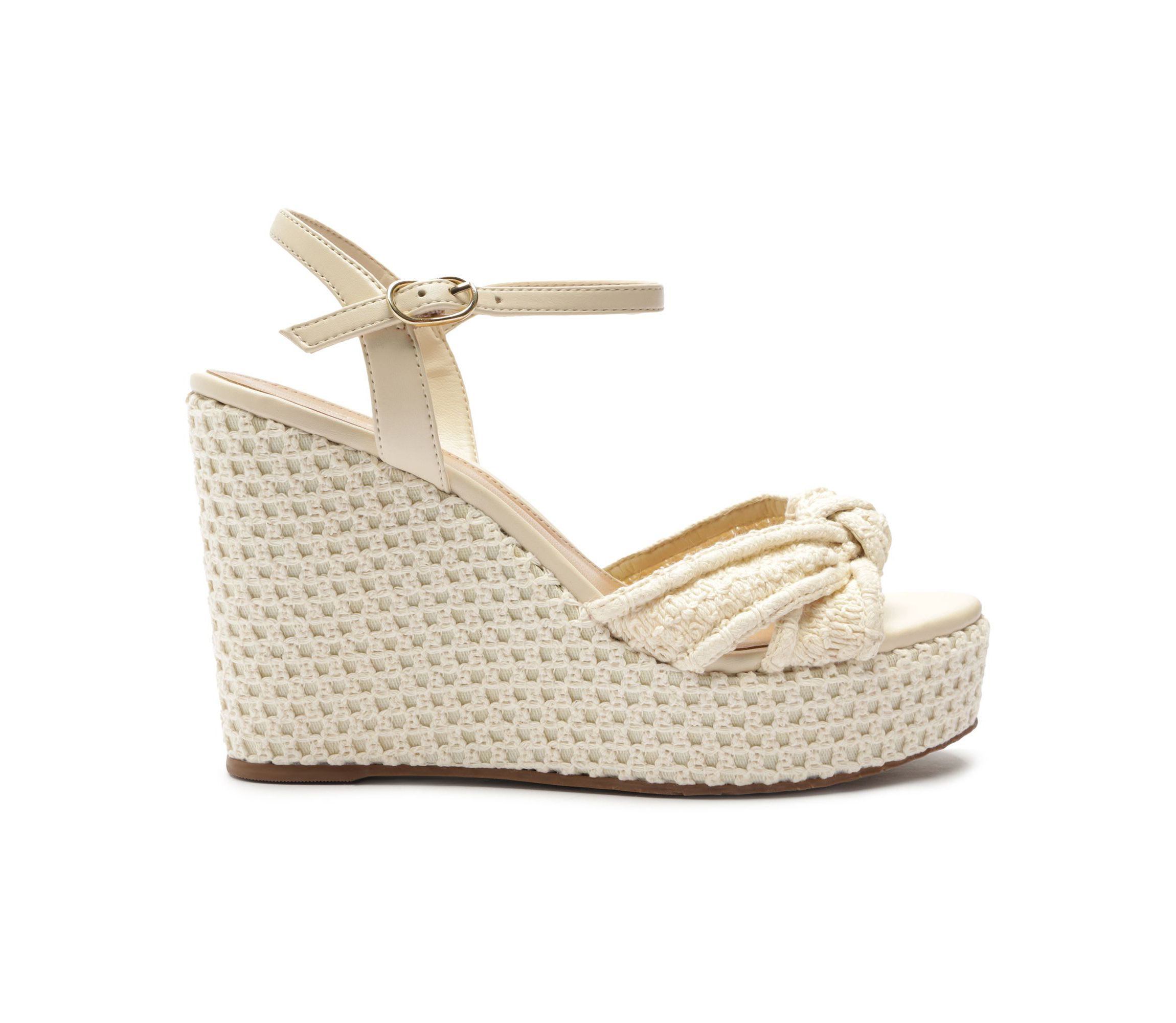 Womens Brianna Platform Wedge Sandal