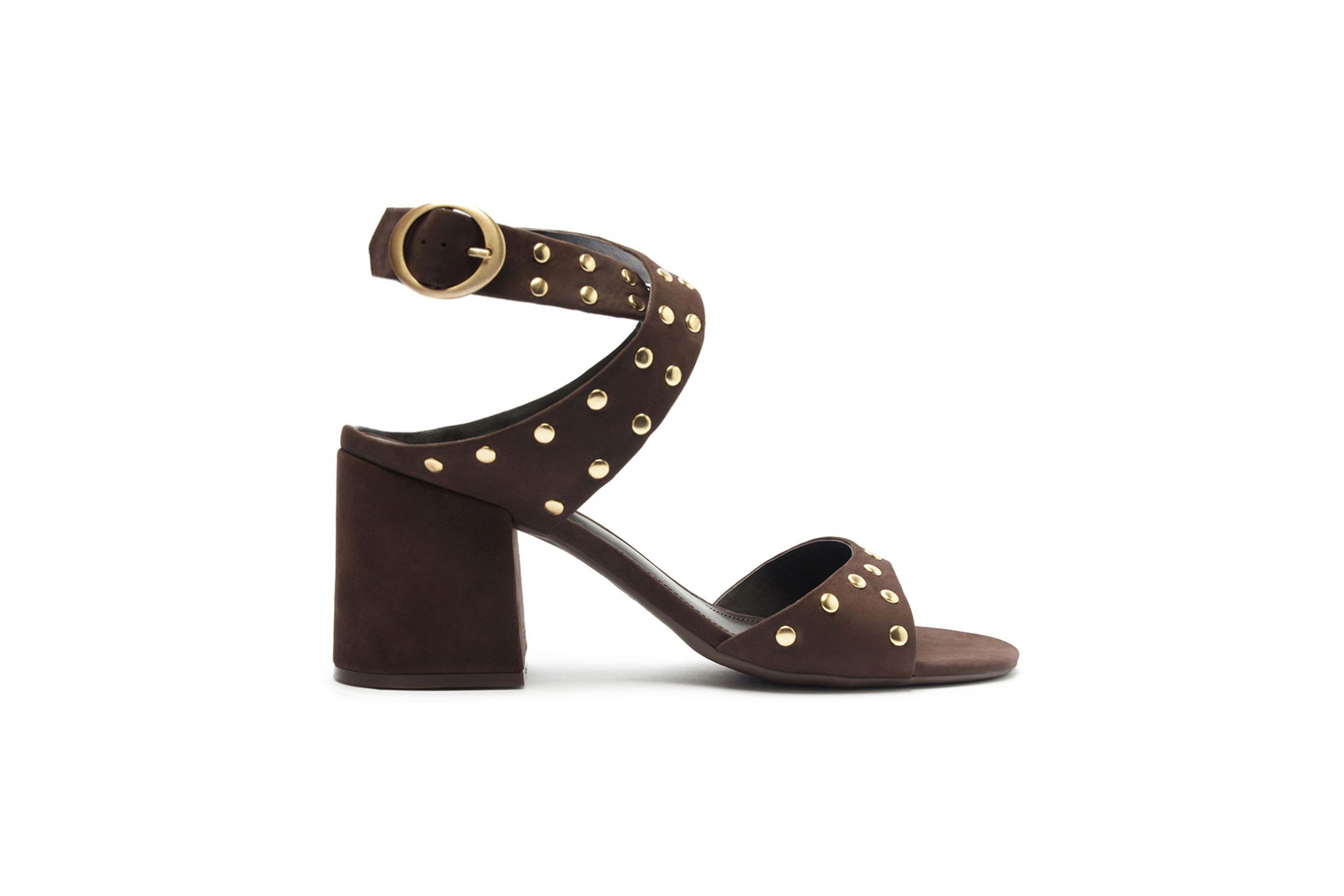 Womens Kara Mid Block Sandal