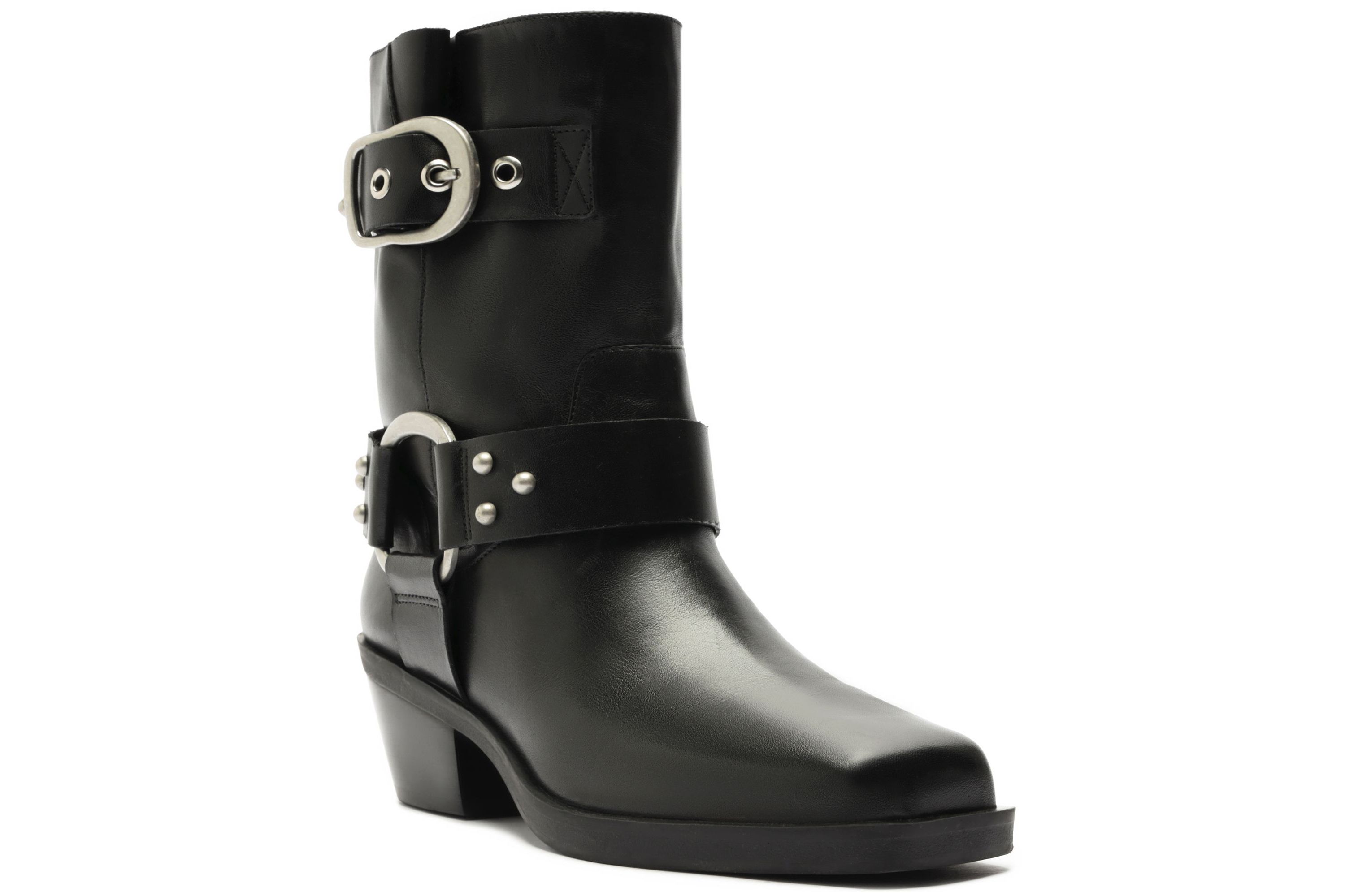 Womens Kaia Mid Block Bootie